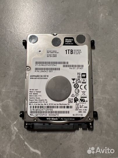 Жесткий диск western digital 1tb black