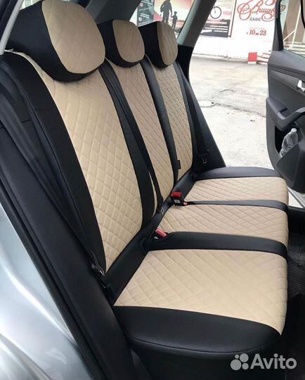 Автомобильные чехлы на Skoda Karoq (2017+)