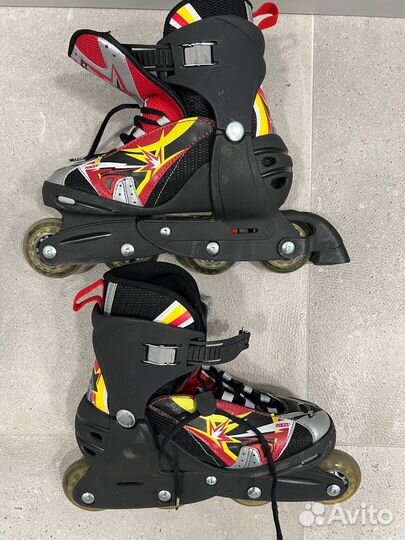 Роликовые коньки регулируемые Roces Flash