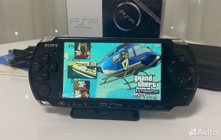 Sony PSP 3008 комплект + 120 игр