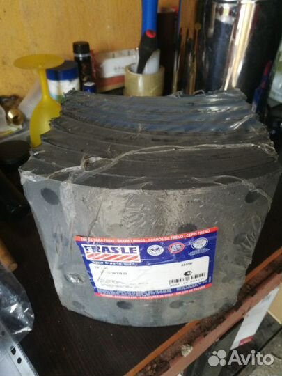 Накладки барабанные 410*200