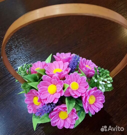 Хризантема букет из мыла учителю