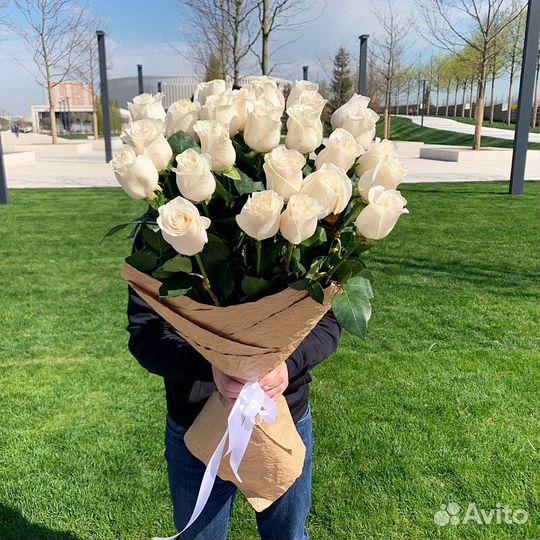 Розы 25 штук 70 см