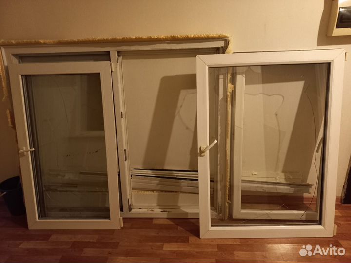 Продаю пластиковые окна б/у
