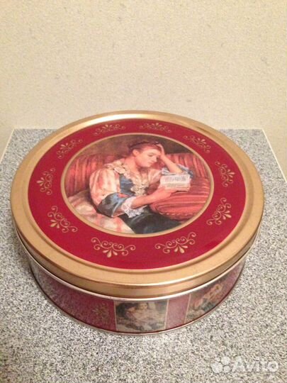 Жестяные коробки ёмкости