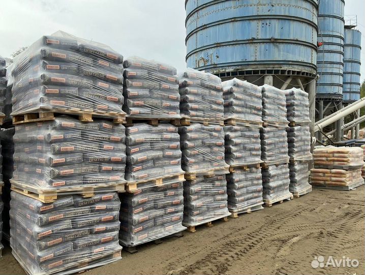 Цемент М500 в мешках