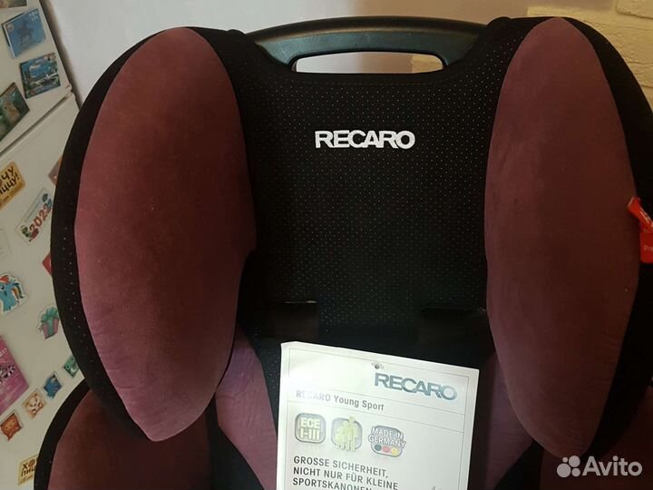 Детское автокресло 9 до 36 кг recaro Young Sport