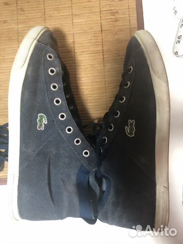 Кеды lacoste 42 р