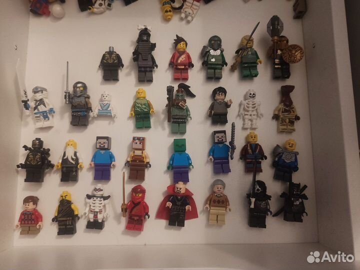 Минифигурки Lego Ningago/HP/City/Marvel/Minecraft