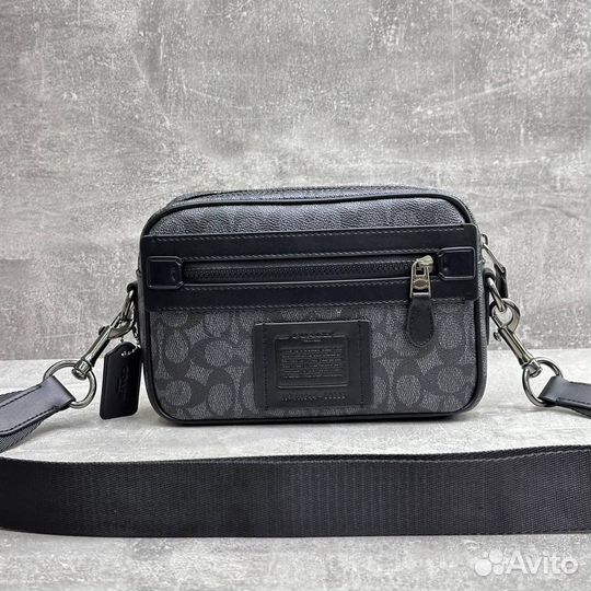 Мужская сумка Coach Academy через плечо