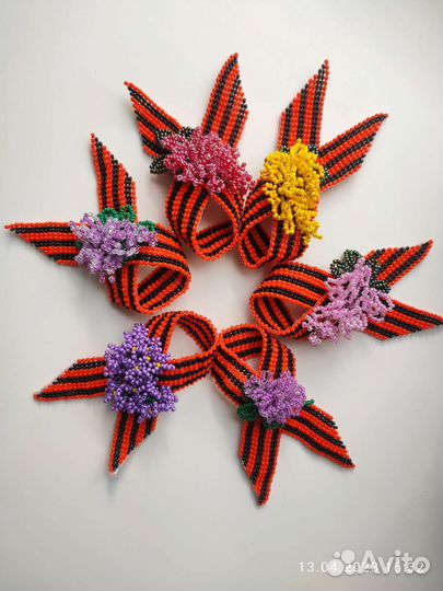 Георгиевская лента броши