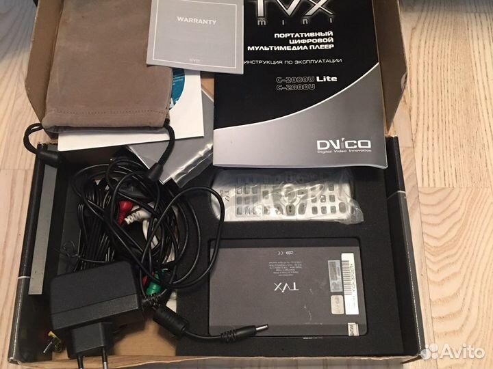 Портативный цифровой мультимедиа плеер TVX C-2000