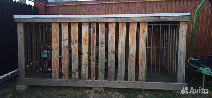 Вальеры для собак бу