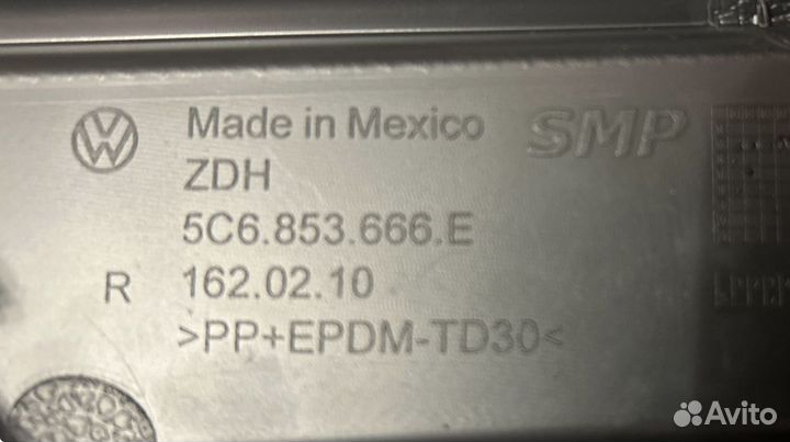 Решётка радиатора, чёрный satinschwarz