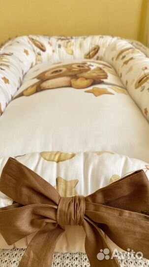 Кокон для новорожденных гнездышко