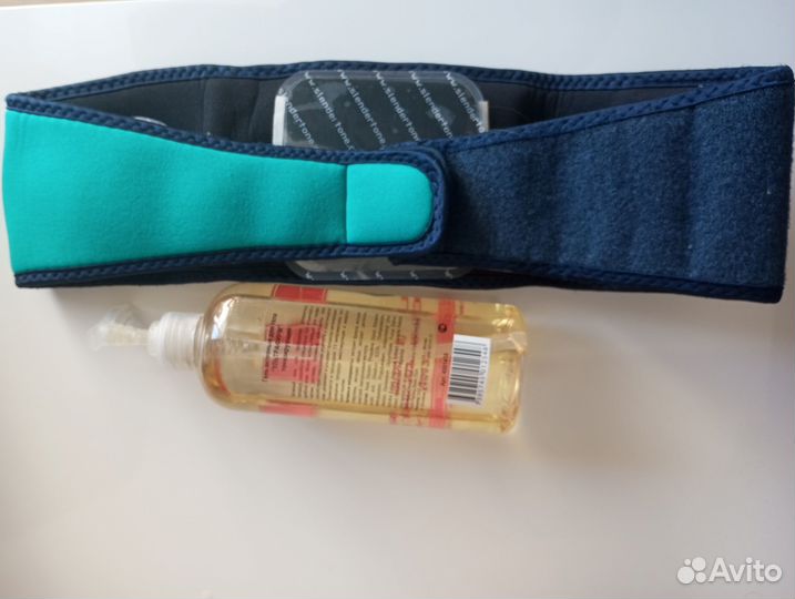 Пояс массажный ч тонизирующим гелем