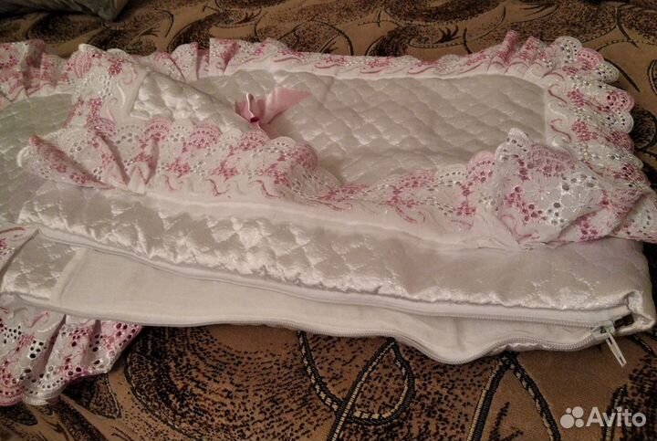 Конверт для новорожденной девочки