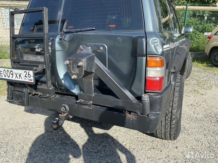 Силовой бампер nissan patrol, задний