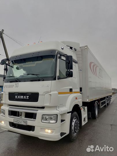 Водитель категории Е на рефрижератор