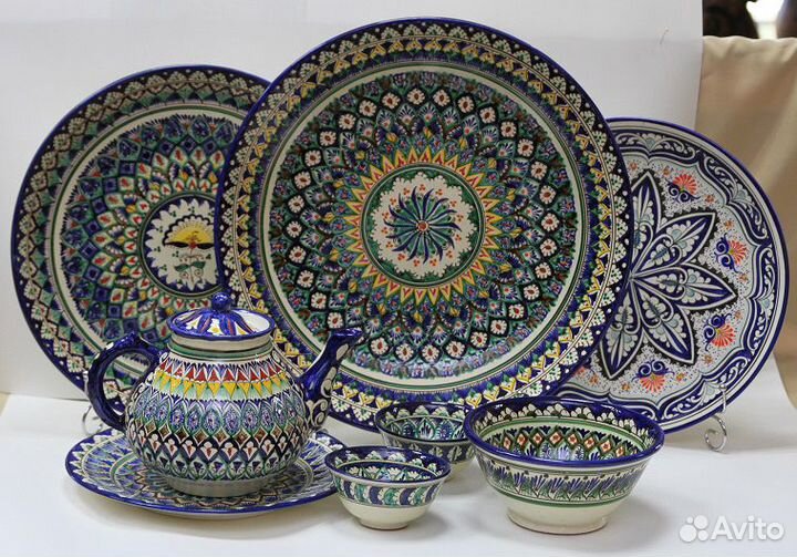 Ляганы / косы / пиалы. Риштанская керамика