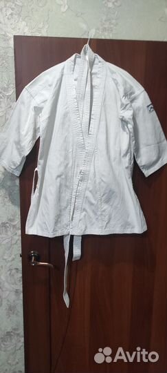 Костюм для восточных единоборств+ мягкие борцовки