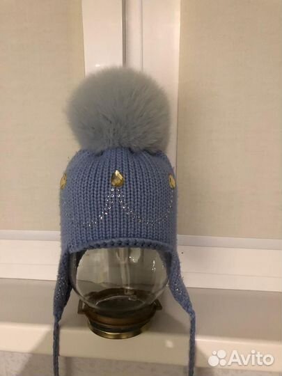 Шапка для девочки (демисезонная)
