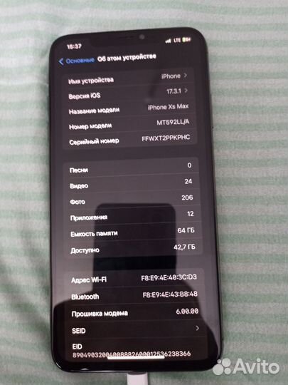 iPhone Xs Max, 64 ГБ