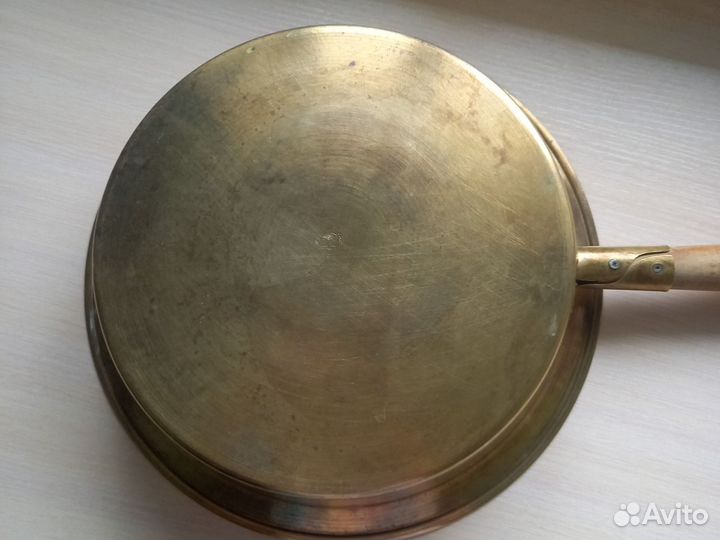 Латунный таз для варенья