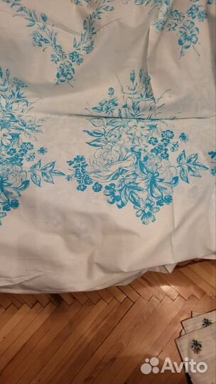 Отрезы ткани из СССР бельевой хлопок, сатин