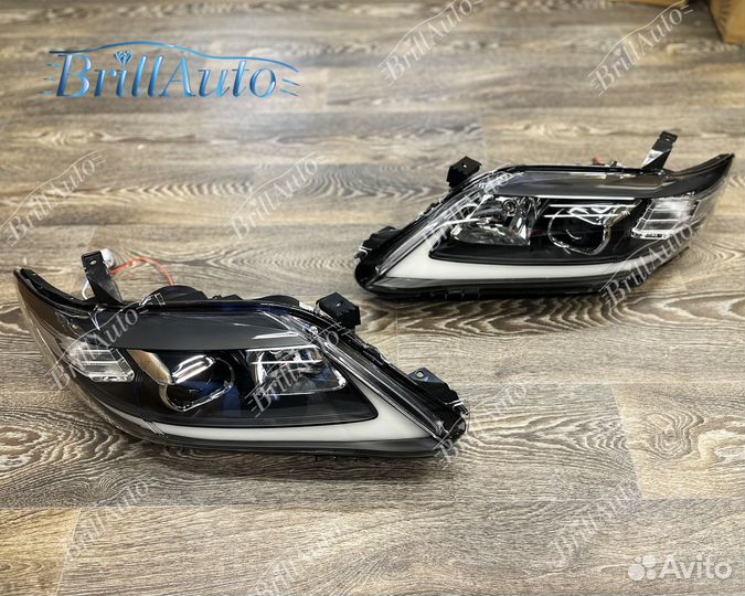 Передние фары Камри 40 09-11 тюнинг стиль Лексус