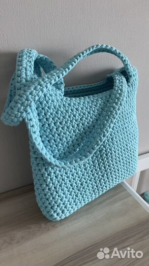 Сумка вязанная ручная работа