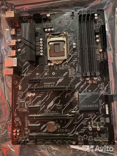 Материнская плата gigabyte Z370P D3