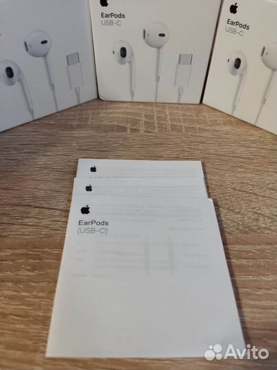 Наушники Apple EarPods USB-C Lightning Оригинал