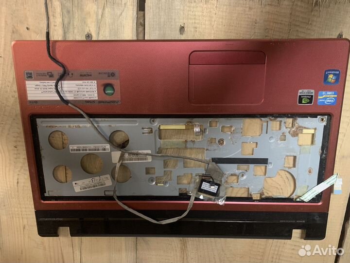 Ноутбук acer aspire 5750g разбор