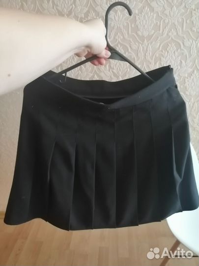 Юбка школьная черная