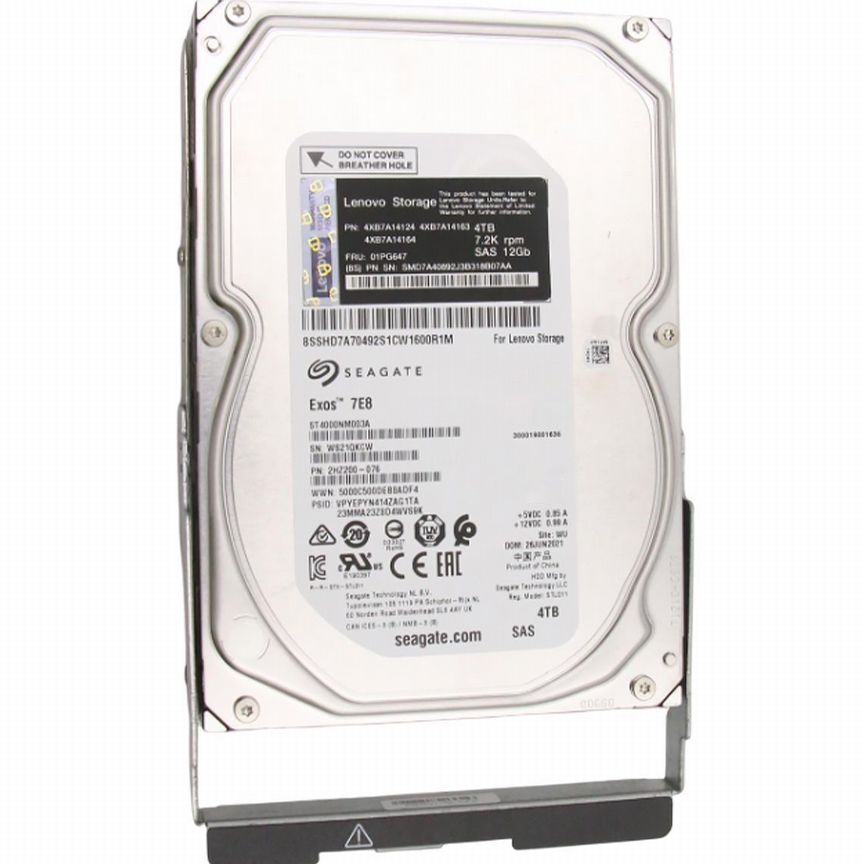 [4XB7A14124] Жесткий Диск Lenovo 4tb Sas 3,5" Hdd 4xb7a14124