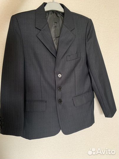 Школьная форма (брюки, жилет, пиджак) рост 116-122