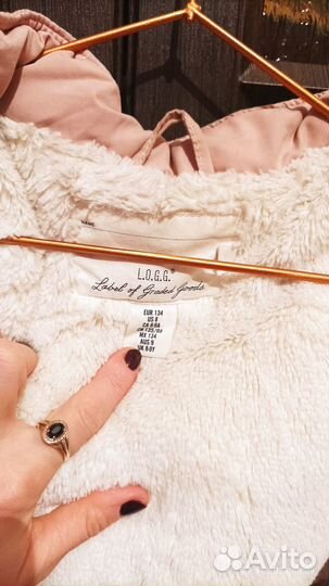 Парка демисезонная H&M для девочки 134