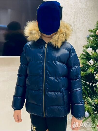 Пуховик на мальчика 152