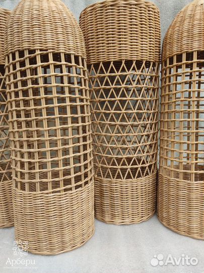 Абажур Бра Светильник из бумажной лозы