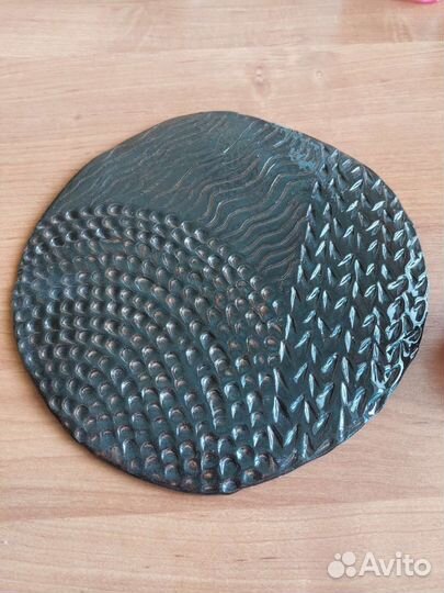 Сырная тарелка и соусник - ручная работа