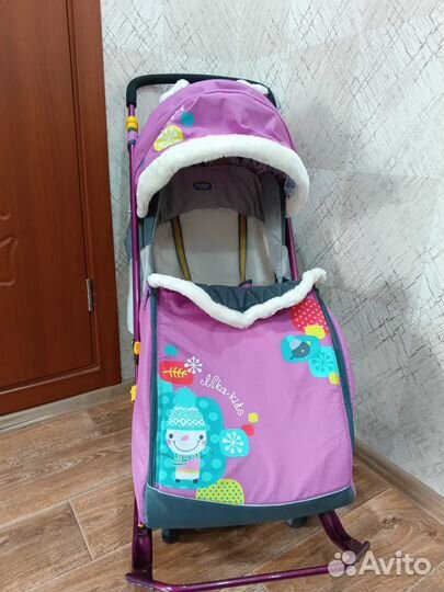 Коляска санки