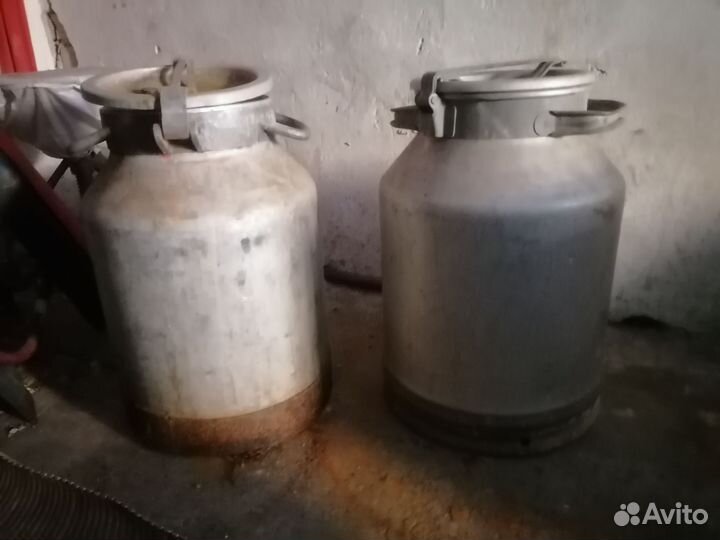 Фляга алюминиевая бу 40л