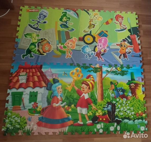 Детский коврик пазл