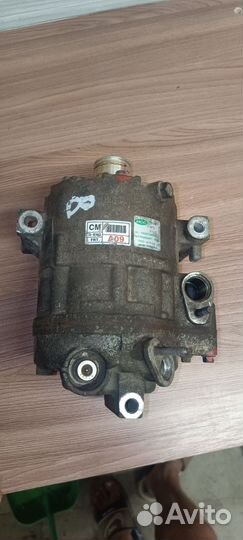 Компрессор кондиционера на Hyundai santa fe2