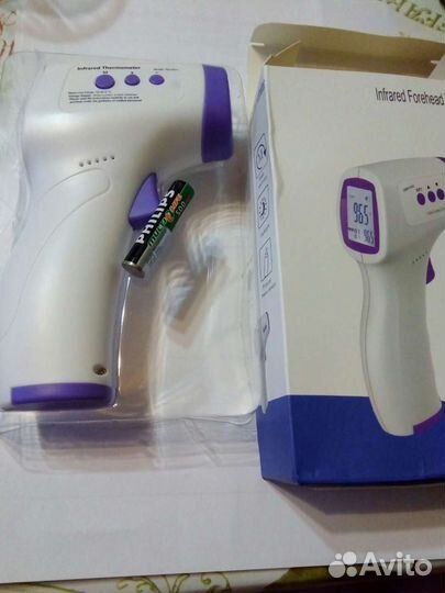 Бесконтактный термометр новый
