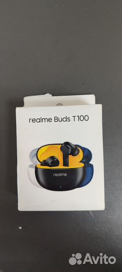 Беспроводные наушники Realme Buds T100 Global Blac
