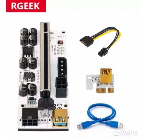 Райзер 010X- PCI-E 16X