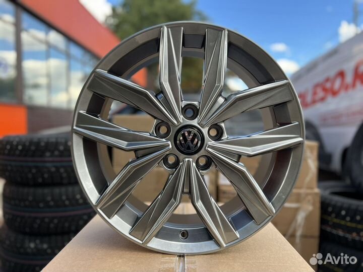 Новые литые диски R17 на Volkswagen Tiguan