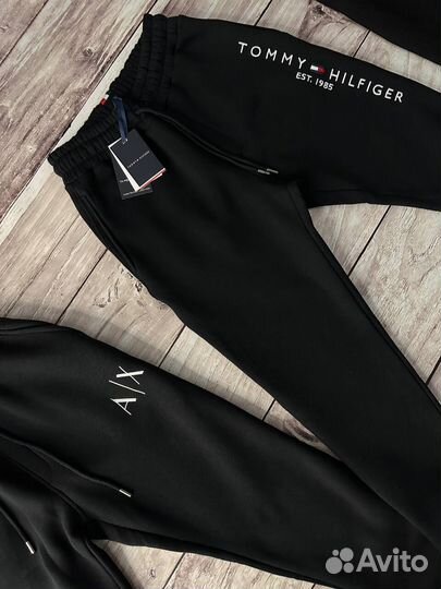 Спортивные штаны Armani Exchange хлопок люкс